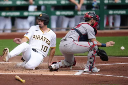Reynolds, Lowe, And Yorke Each Drive In 2 Runs, Pirates Beat Red Sox 8-3 After 2 1/2-Hour Delay